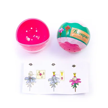 2235G Игрушки Конструкторы "Букет из цветов" (12 шт/упак)