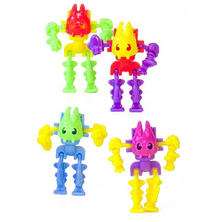 Игрушки для капсул 45 мм "Умные роботы"