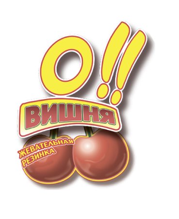 О вишня наклейка (OAK Leaf)