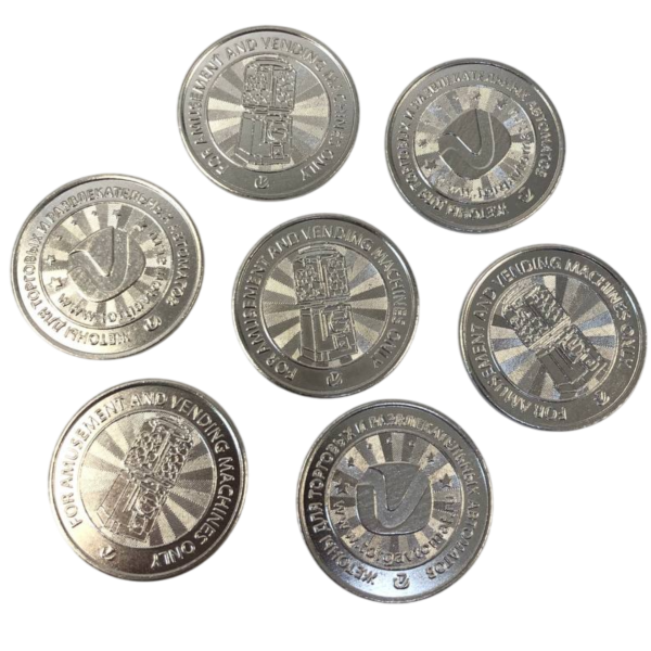 1125 Жетон "Торгавтомат" 28,6 мм серебристый