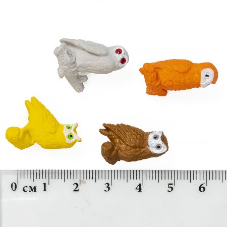 Игрушки в капсулах 28 мм "Совуньи"