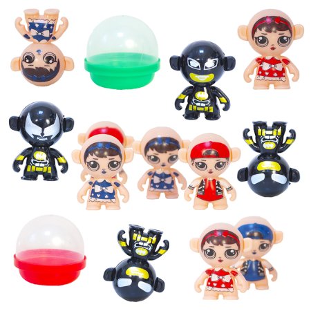 452050G "Куколки и воины" в капсулах 45 мм (100 шт./уп.)