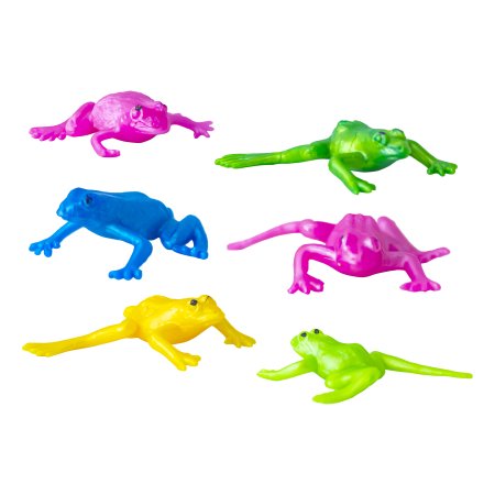Игрушки для капсул 34 мм "Эластичные лягушки"