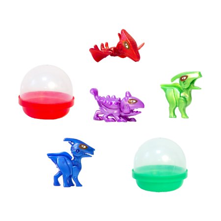 452105G "Динозавры на прогулке" в капсулах 45 мм (100 шт./уп.)