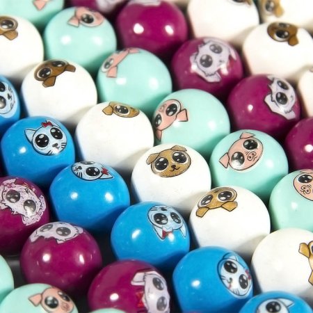 Жевательная резинка  с принтом