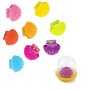 Игрушки в капсулах 28 мм "Разноцветные заколочки" 