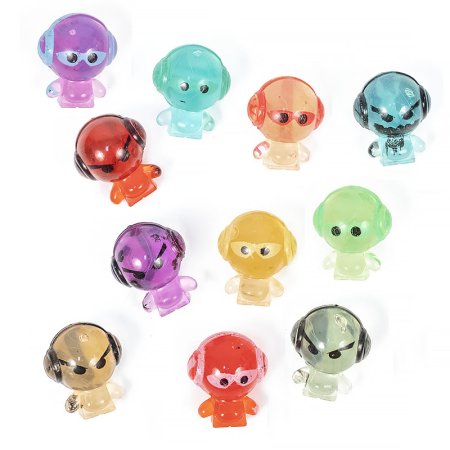 Игрушки для капсул 34 мм "Необычные фигурки"