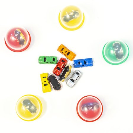 Игрушки в капсулах 28 мм "Городские авто"