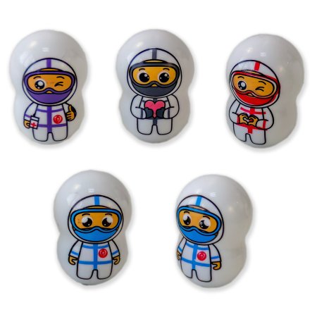 2140G "Неваляшки в масках" (250 шт/упак)