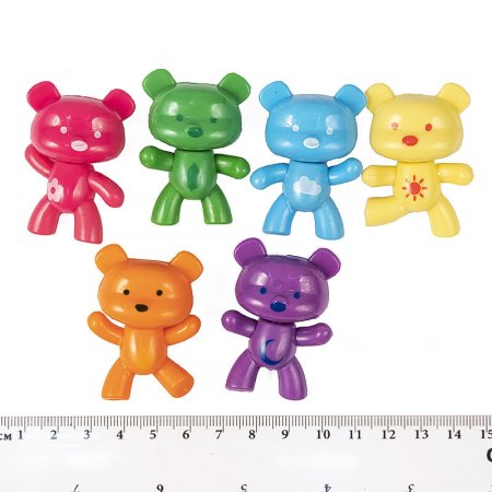 Игрушки для капсул 53 мм "Мишутки"