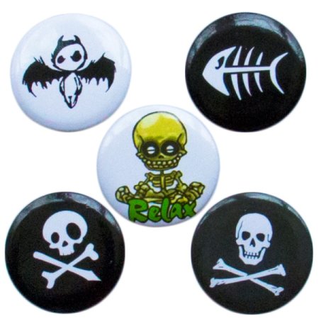 -3510c Значки микс "Кошмарик" в капсуле (500 шт./уп.)