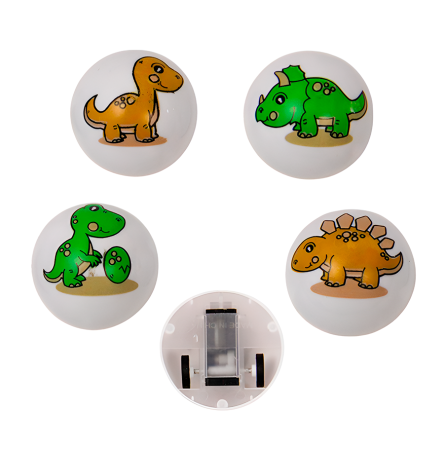 2450G "Машинки с динозавриками" (200 шт/упак)