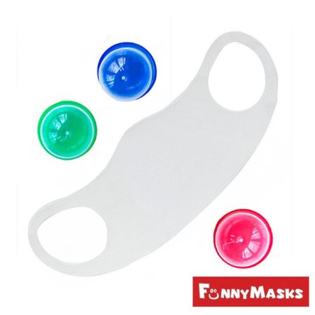 -3090К28 Маска одноразовая барьерная в капсуле 28мм (500 шт/упак, 1000 шт/кор)