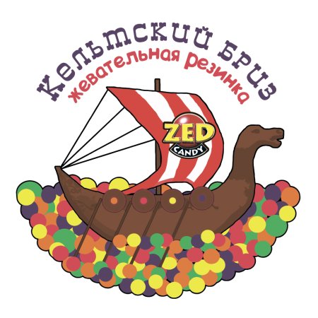 Кельтский бриз наклейка (ZED)