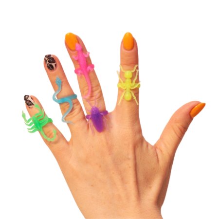 2079G "Насекомые на палец" (200 шт/упак)