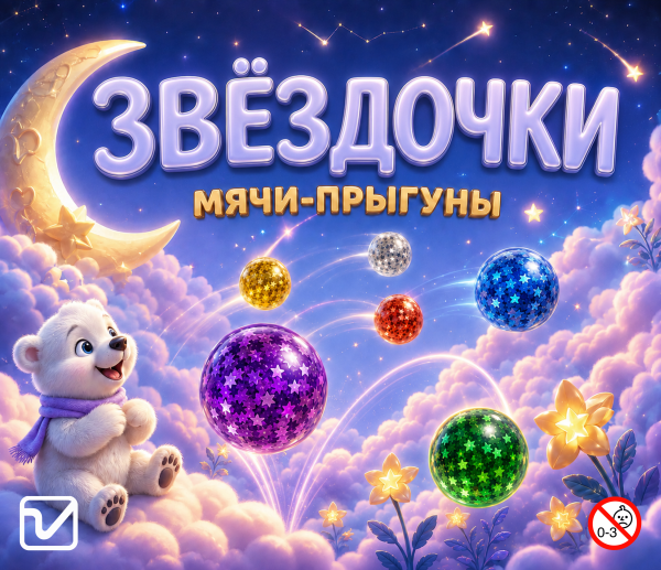 Мячи-прыгуны "Звездочки"