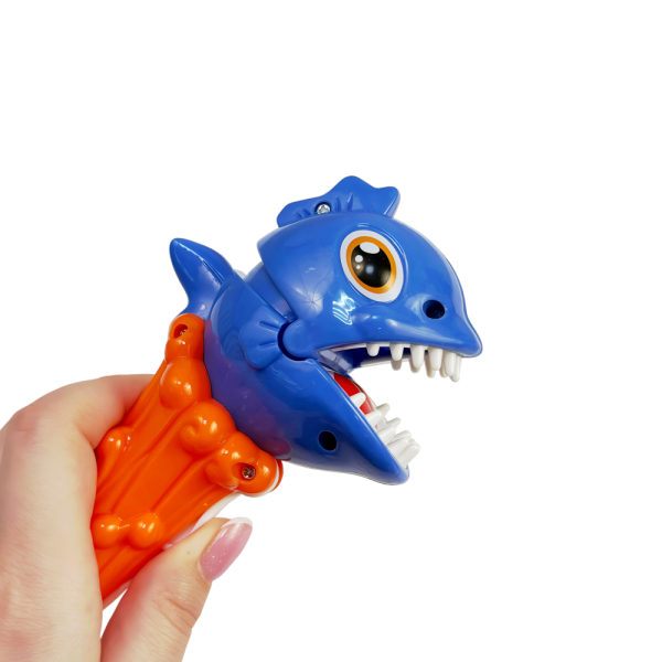 2552G-Set "Игрушка со сладостями "Пиранья" (Комплект 10шт/упак.)