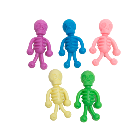 А2966-2 Игрушка "Цветные скелеты-3" (250 шт/упак)