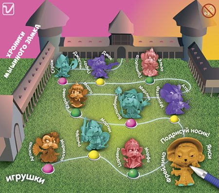 Игрушки "Хроники мышиного замка 2020"