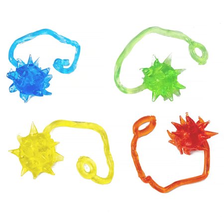 Игрушки в капсулах 28 мм "Шипы-тянучки"