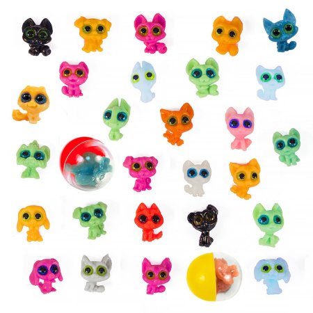 Игрушки в капсулах 34 мм "Домашние любимцы"