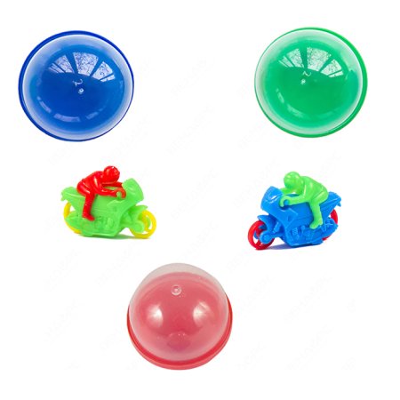 Игрушки в капсулах 45 мм "Спортивные мотоциклы"