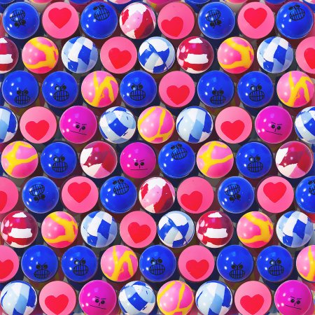 Мячи-прыгуны 25 мм   "Утреннее настроение"