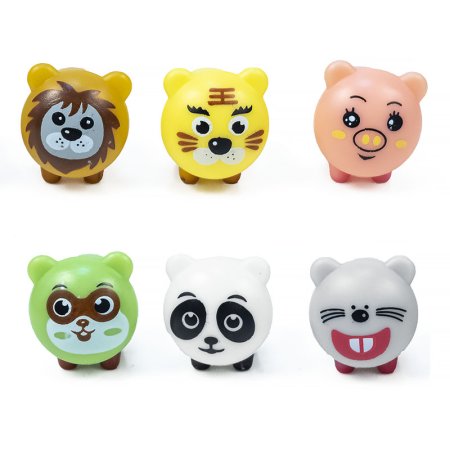 Игрушки в капсулах 34 мм "Зверюшки"