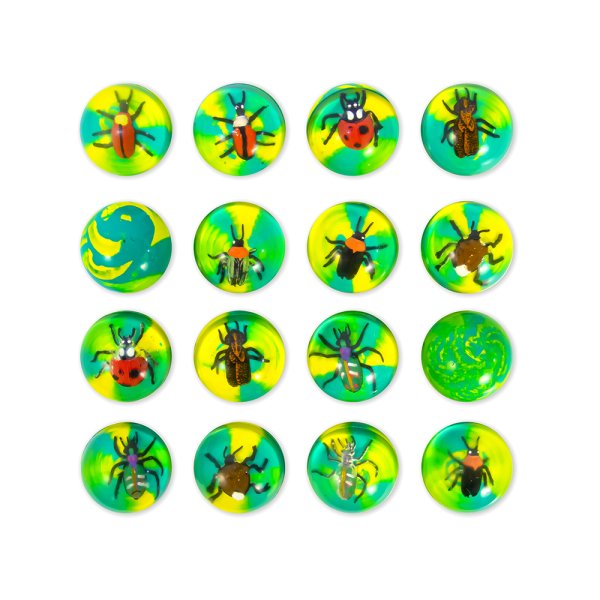 MIX GH45-12-17 "Жуки 3D"  (20 шт./уп.)