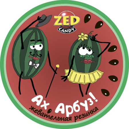 Ах, Арбуз! наклейка (ZED)