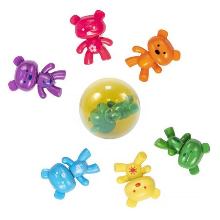 Игрушки в капсулах 53 мм "Мишутки"