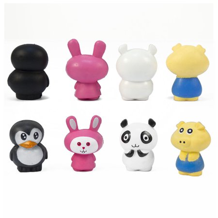 Игрушки для капсул 34 мм "Милые зверюшки аниме"