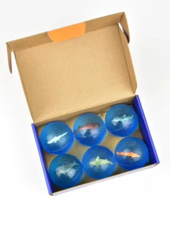 MIX GH45-12-8/6 "3D Акулы в коробке" (6 шт./уп.)