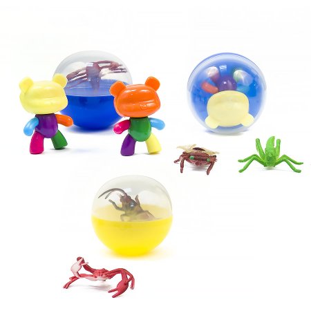 БК MIX "Животные большие и маленькие" в капсулах 53мм (50 шт./уп.)