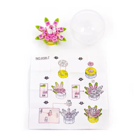 2236G Игрушки Конструкторы "Фантастические цветы" (12 шт/упак)