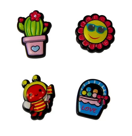 2336G "Наклейки 3D мультяшки-2" (500 шт/упак)