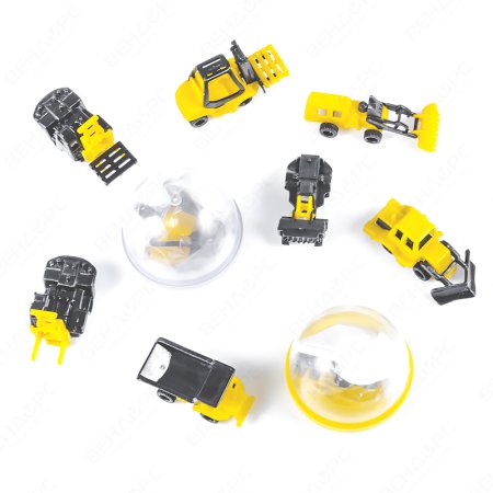 Игрушки в капсулах 45 мм "Спецтехника-2"