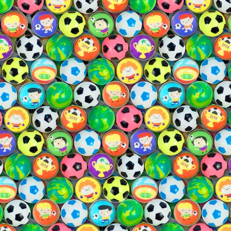 Мячи-прыгуны 25 мм "Все на матч"