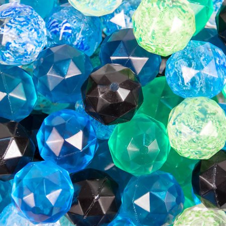 Мячи-прыгуны 32 мм "Азур-малахит"