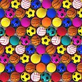 Мячи-прыгуны 25 мм для торговых автоматов "Спортивные мячики"