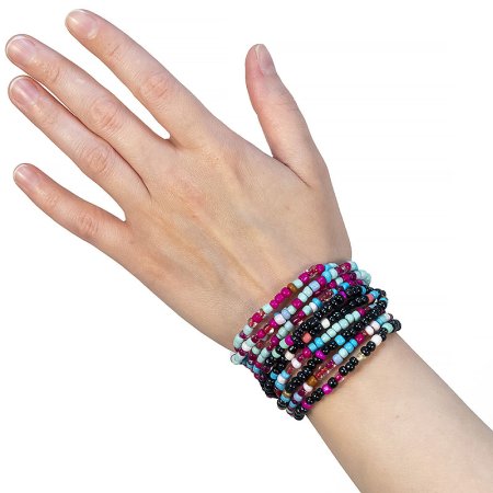 Игрушки для капсул 34 мм "Разноцветные бусинки"