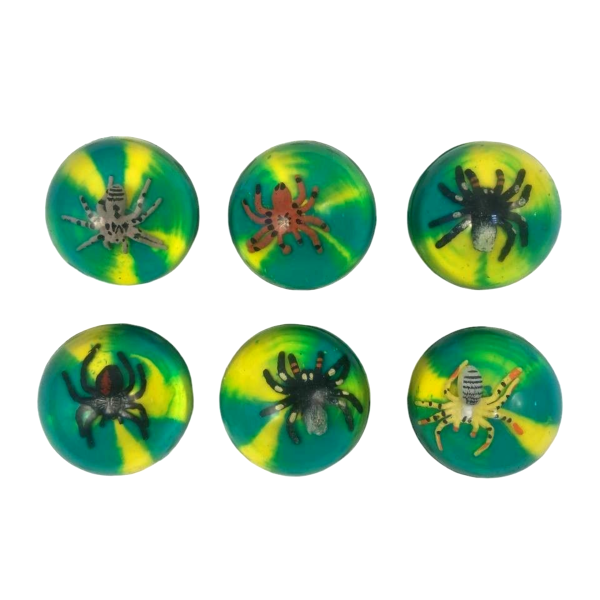 MIX GH45-12-17/6 "3D Пауки в коробке" (6 шт./уп.)