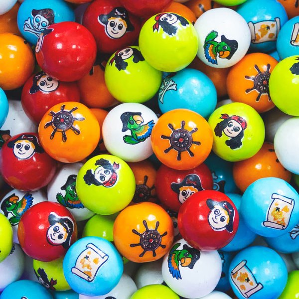 Жевательная резинка с принтом