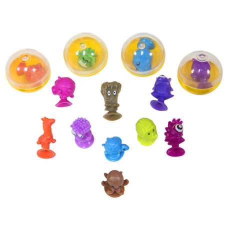 МК MIX "Зверята присоски" в капсулах 34 мм IB01175c (250 шт./уп.)