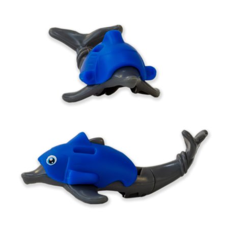 2134G-45 "Механические дельфины" в капсулах 45 мм (100 шт./уп.)