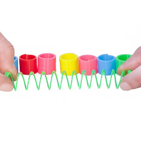 Игрушки для капсул 34 мм "Мини пружинки"