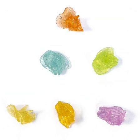 Игрушки для капсул 34 мм "Динозаврики на карандаш"