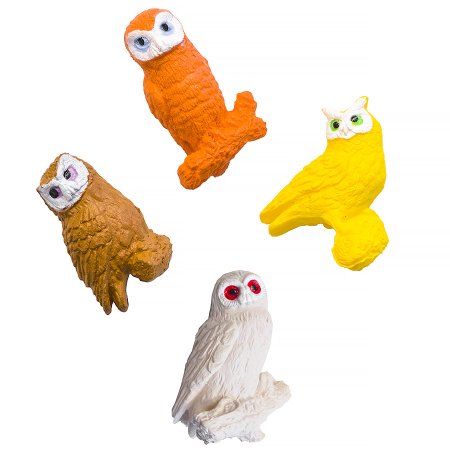 Игрушки для капсул 28 мм "Совуньи"