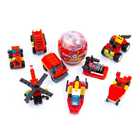 2237G Игрушки Конструкторы "Пожарная часть" (12 шт/упак)
