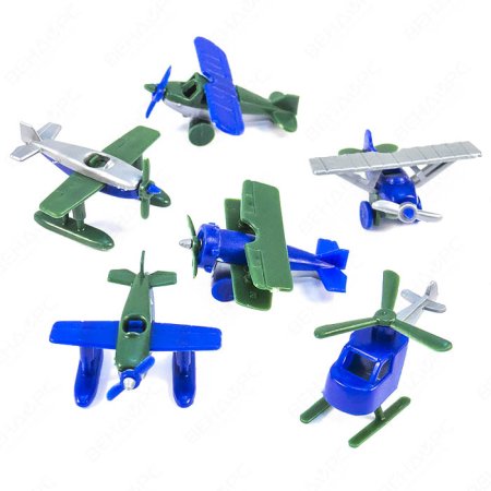 Игрушки для капсул 45 мм "Ретро авиация"